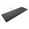 CHERRY Contour Design Active Key AK-C8112 full-size bedraad USB-toetsenbord, scissor switch, QWERTZ-layout, zwart