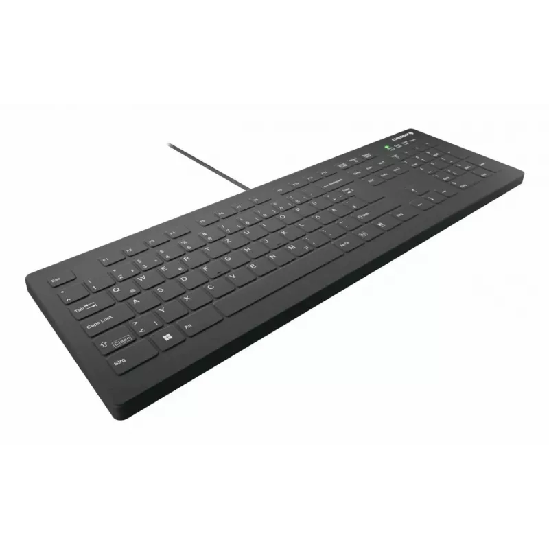 CHERRY Contour Design Active Key AK-C8112 full-size bedraad USB-toetsenbord, scissor switch, QWERTZ-layout, zwart