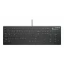 CHERRY Contour Design Active Key AK-C8112 full-size bedraad USB-toetsenbord, scissor switch, QWERTZ-layout, zwart