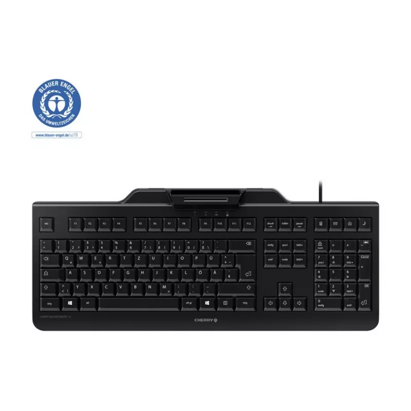 CHERRY SECURE BOARD 1.0 FRANCE toetsenbord, Franse AZERTY-indeling, bedraad USB, zwart