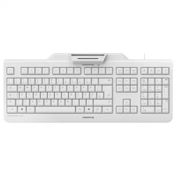 CHERRY Smart Board 1150 KB RSFlat bedrade mechanische toetsenbord met MSR, USB, volledig formaat, wit (QWERTZ)