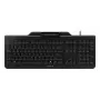 CHERRY SMART BOARD 1150 bedrade toetsenbord met geïntegreerde smartcardlezer, USB, QWERTY, zwart JK-A1150EU-2