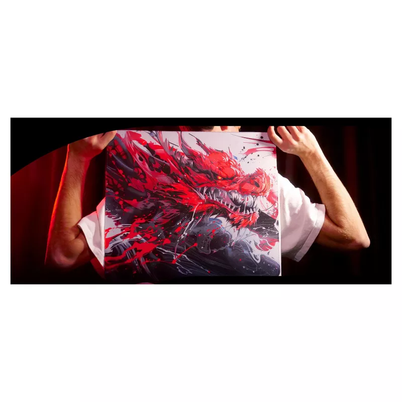 CHERRY XTRFY GP6 large gaming-muismat – Hydrus rood