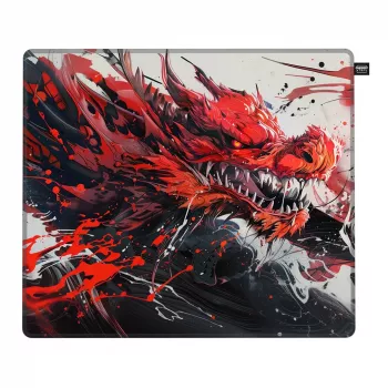CHERRY XTRFY GP6 large gaming-muismat – Hydrus rood