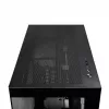 Chieftec Vista Max GX-30B-OP mid tower ATX behuizing met 4x ARGB-ventilatoren en gehard glas, zwart