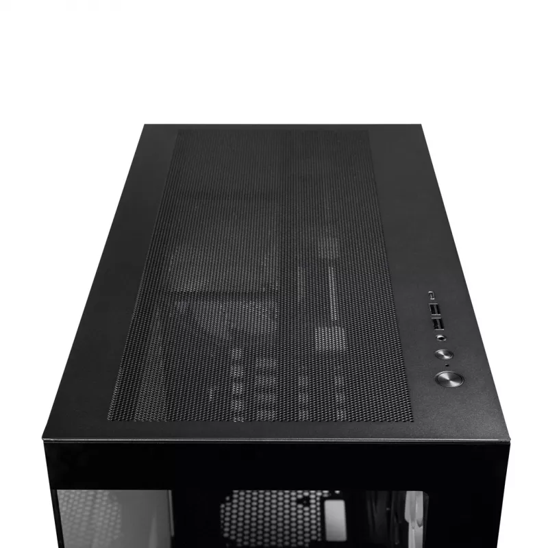 Chieftec Vista Max GX-30B-OP mid tower ATX behuizing met 4x ARGB-ventilatoren en gehard glas, zwart