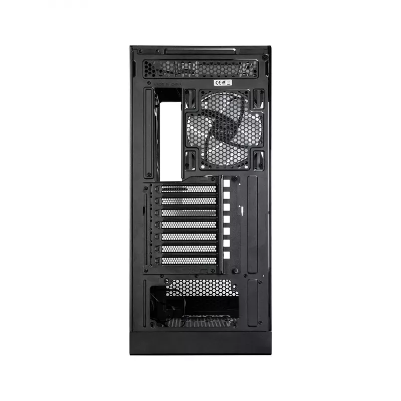 Chieftec Vista Max GX-30B-OP mid tower ATX behuizing met 4x ARGB-ventilatoren en gehard glas, zwart