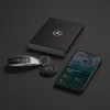 Chipolo LOOP Mercedes – oplaadbare Bluetooth-tracker met siliconenlus voor iOS & Android, zwart