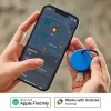Chipolo POP – Bluetooth-tracker met vervangbare batterij voor iOS & Android, 4-pack - zwart, wit, rood, blauw