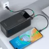 CHOETECH B732 Powerbank 50000 mAh 22.5W PD & QC - Zwart
