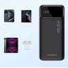 CHOETECH Powerbank 30000 mAh Zwart