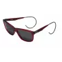 CHOPARD heren rechthoekige metalen zonnebril SCH156M57L00P goudtint bruin verloopglas 57/18/110 mm