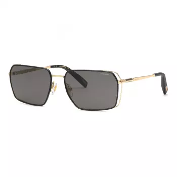 CHOPARD SCHG90-60302P heren gepolariseerde zonnebril gunmetal grijs 60/17/145 mm