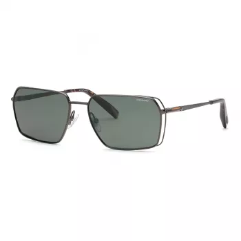 Chopard SCHG90-60568P heren pilotenzonnebril - grijze glazen, gunmetal montuur