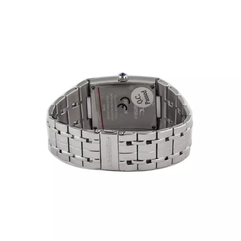 CHRONOTECH CT7017M-09M heren analoog quartz horloge 33mm edelstaal