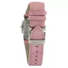 CHRONOTECH CT7018B-02S dames analoog quartz horloge 30mm witte leren band