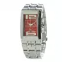 CHRONOTECH CT7018B-05M unisex analoog horloge 28mm RVS zilver