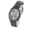 CHRONOTECH CT7696L-12 Prisma unisex quartz horloge 34 mm witte wijzerplaat witte leren band