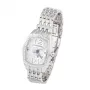 CHRONOTECH CT7930LS-39M dames quartz analoog horloge 26mm zilver RVS
