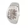 CHRONOTECH MAN CT7988M-65M analoog quartz horloge 41mm RVS zwarte wijzerplaat zilveren milanaise band