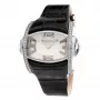 CHRONOTECH Woman CT7681M-30S quartz analoog polshorloge 48mm zwarte wijzerplaat leren band