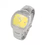 CHRONOTECH dames CT2188LS-05M analoog quartz horloge 40mm zilver roestvrijstalen Milanese mesh band