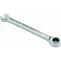 Cimco 112510 ring-steeksleutel 10 mm verchroomd chroom-vanadiumstaal 15° gebogen