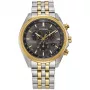 CITIZEN Eco-Drive chronograaf horloge BL5564-55H 44mm staal grijze wijzerplaat