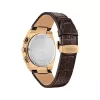 CITIZEN Eco-Drive chronograaf horloge CA4583-01E 43mm bruin leer