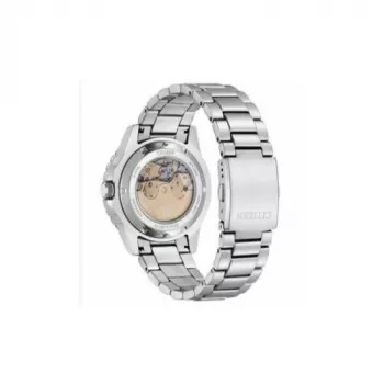 CITIZEN heren automatisch duikhorloge NJ0170-83Z 43mm oranje wijzerplaat RVS