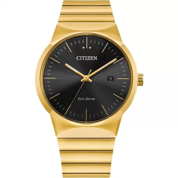 CITIZEN heren Eco-Drive horloge BM7582-56E 40mm edelstaal zwarte wijzerplaat