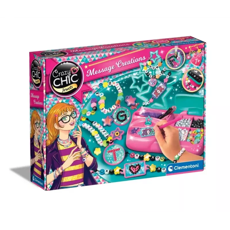 Clementoni Crazy Chic sieradenworkshop met letters 18772