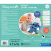 Clementoni Disney Baby Stitch We Crawl Together knuffel, blauw, 25 cm, vanaf de geboorte