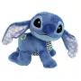Clementoni Disney Baby Stitch We Crawl Together knuffel, blauw, 25 cm, vanaf de geboorte
