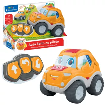 Clementoni pratende leer-afstandsbediening stuntauto Salto Poolse taal 50936