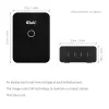 CLUB 3D CAC-1933 4-poorts USB-C oplaadstation, 240W GaN PD 3.1, PPS, LED-display