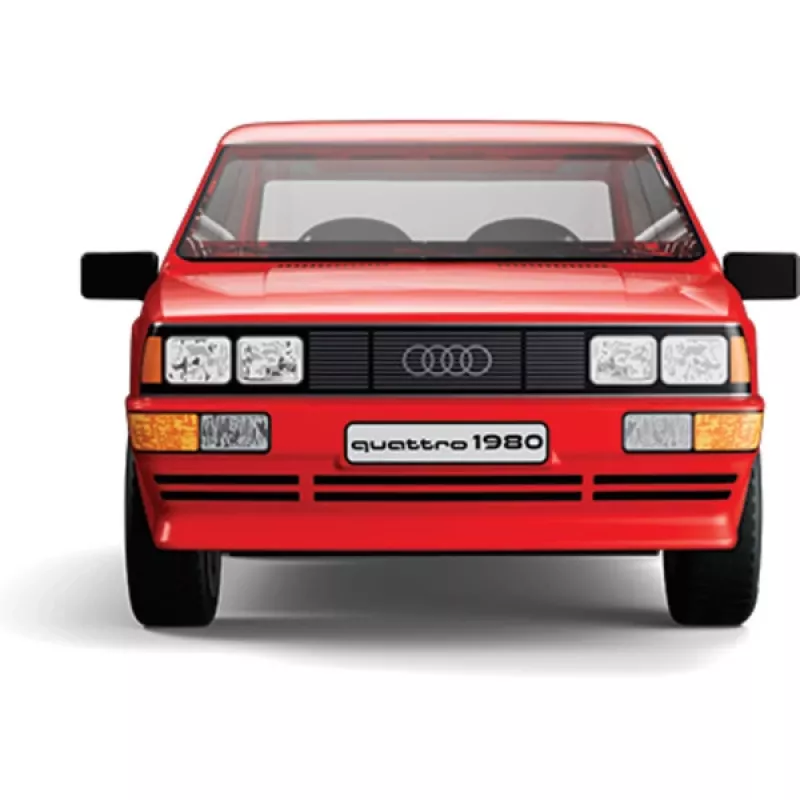 Cobi Audi Quattro 1980 rood schaal 1:35