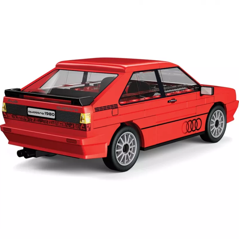 Cobi Audi Quattro 1980 rood schaal 1:35