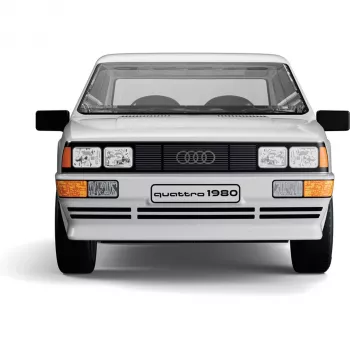 Cobi Audi Quattro 1980 wit 1:35 schaal bouwstenenset
