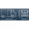 COBI Citroen Type H 1:35 bouwstenenset (246 onderdelen)