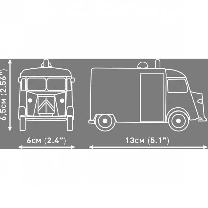 COBI Citroen Type H politie bouwstenenset (schaal 1:35)