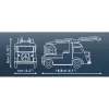 COBI Citroen Type H Pompiers (schaal 1:35) plastic modelbouwpakket