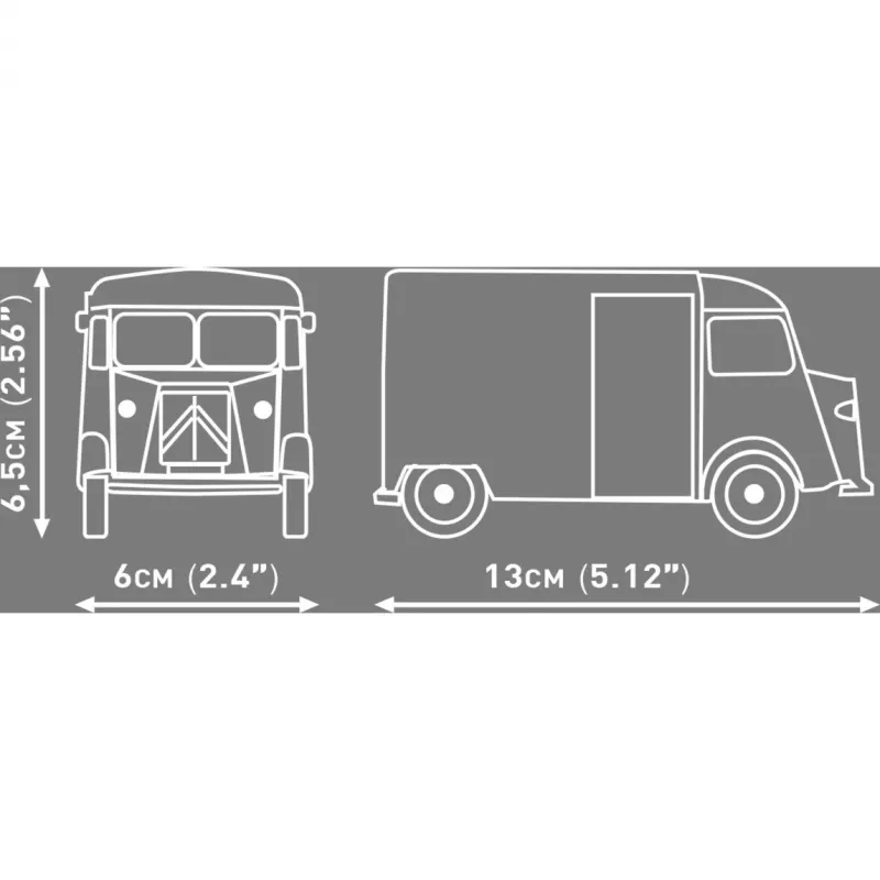 COBI Citroen Type H Service plastic modelbouwpakket 1:35
