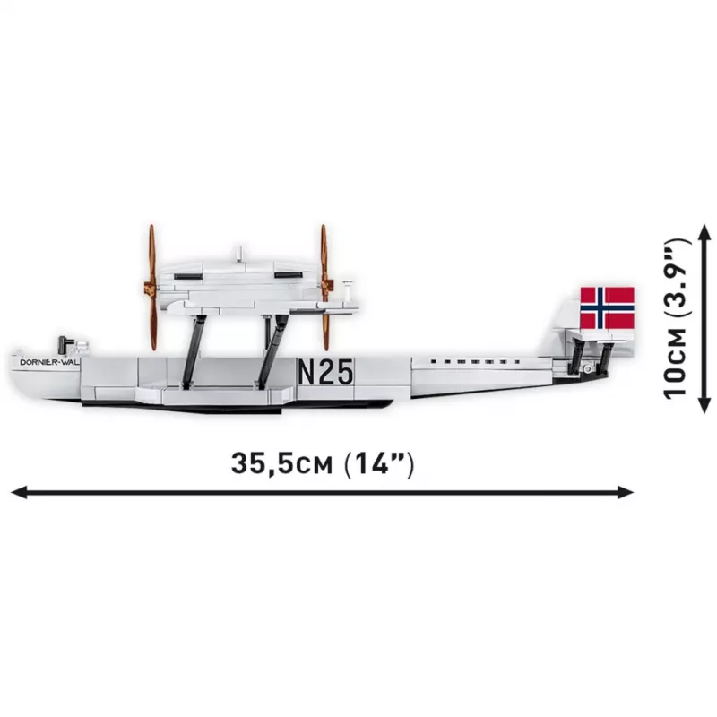 COBI Dornier Do J Wal Amundsen 1:72 plastic modelbouwpakket