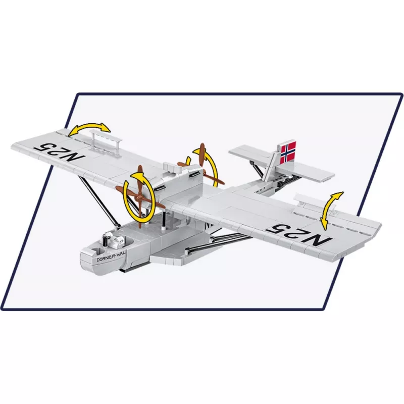 COBI Dornier Do J Wal Amundsen 1:72 plastic modelbouwpakket