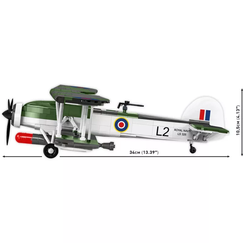 COBI Fairey Swordfish 1:72 plastic modelbouwpakket