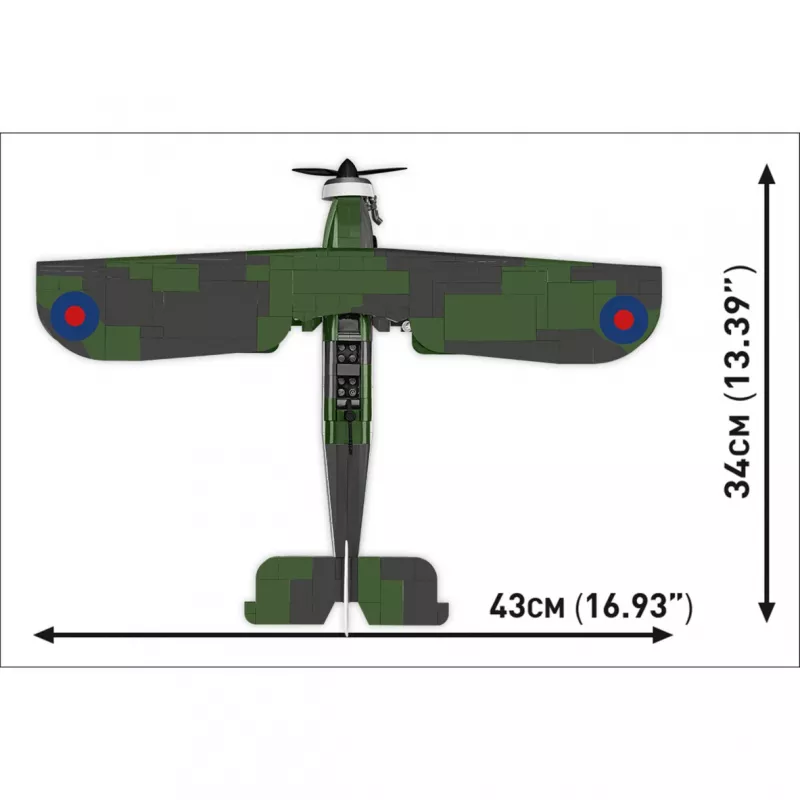 COBI Fairey Swordfish 1:72 plastic modelbouwpakket