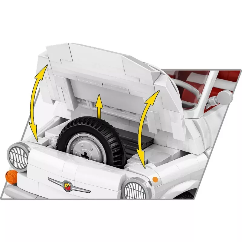 COBI Fiat 500 Abarth 1:12 bouwset (24354)
