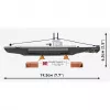COBI HNoMS Uredd (P-41) U-klasse onderzeeboot modelbouwpakket schaal 1:300