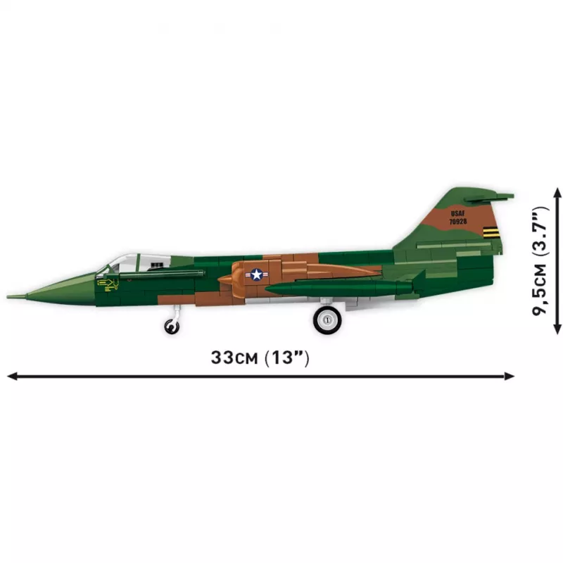 Cobi Lockheed F-104 Starfighter bouwstenenset (370 onderdelen)